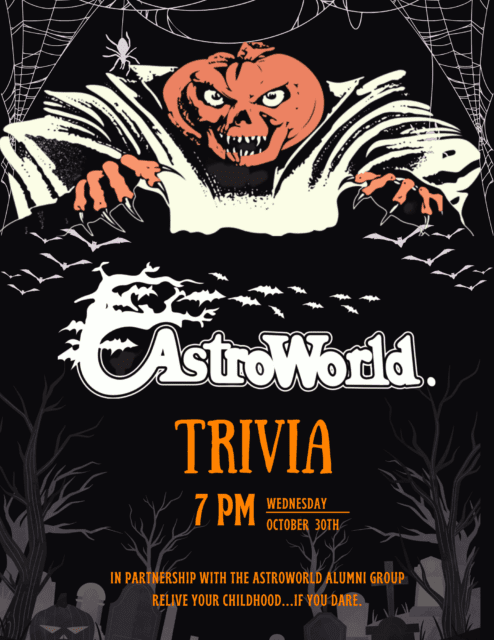 Astroworld Trivia- Brought to you by the Houston Astroworld Alumni Association